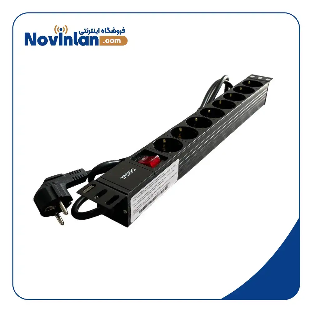 پاور ماژول 8 پورت رکمونت T8P 402 تانسو