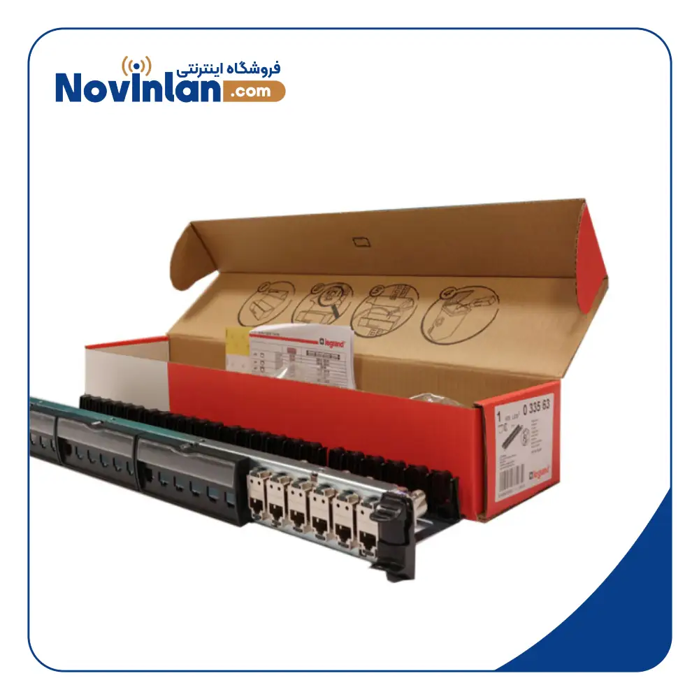 پچ پنل شبکه لگراند CAT6 SFTP