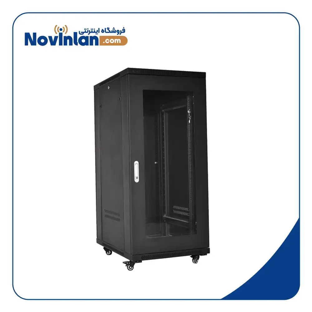 رک چرخ دار 22 یونیت عمق 80 سانت الگونت پیشرفته