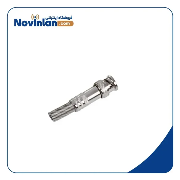 فیش BNC پیچی ETTO نقره ای