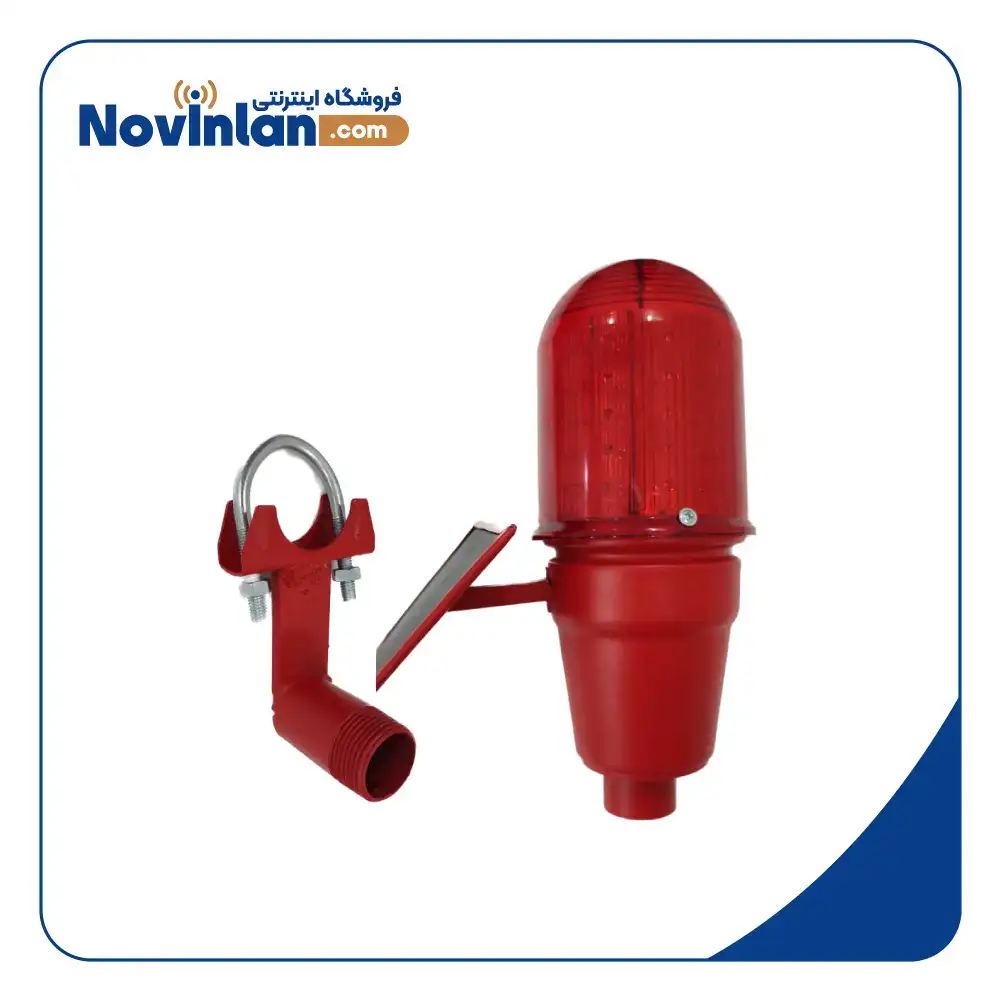 چراغ دکل خورشیدی چشمک زن چراغ دکل خورشیدی چشمک زن