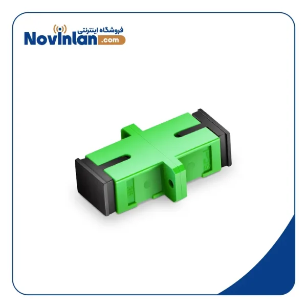 آداپتور فیبر نوری SC سینگل مود سیمپلکس APC