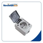 پریز برق روکار بارانی ارت دار