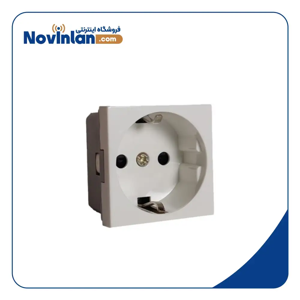 پریز برق سفید لگراند ارت دار