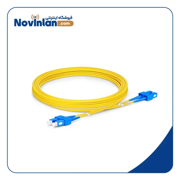 پچ کورد فیبر نوری 3 متری SC-SC سینگل مود داپلکس UPC