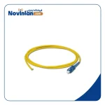 پیگتیل فیبر نوری SC UPC سینگل مود روکش 3 میل