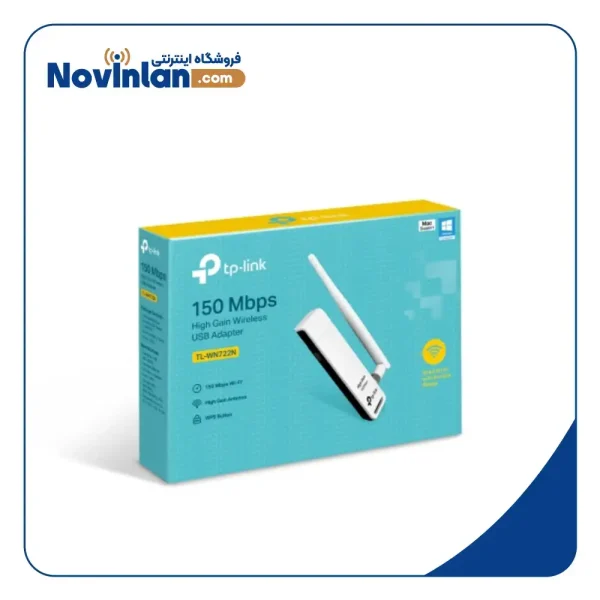 کارت شبکه بیسیم تی پی لینک مدل TL-WN722N