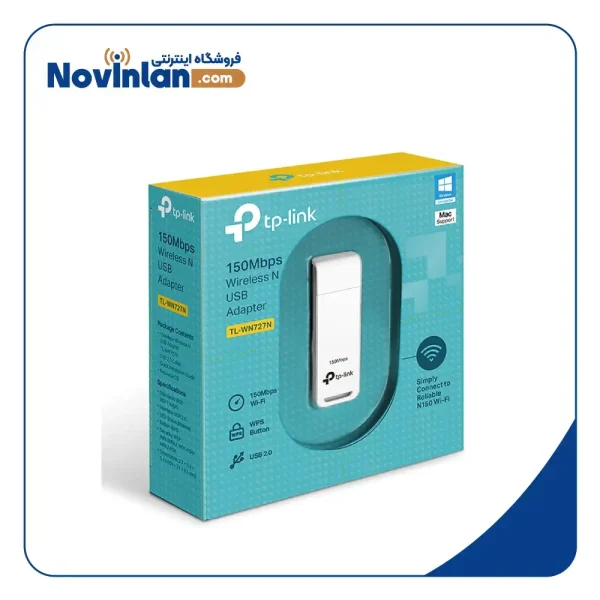 کارت شبکه بی‌سیم تیپیلینک مدل TL-WN727N