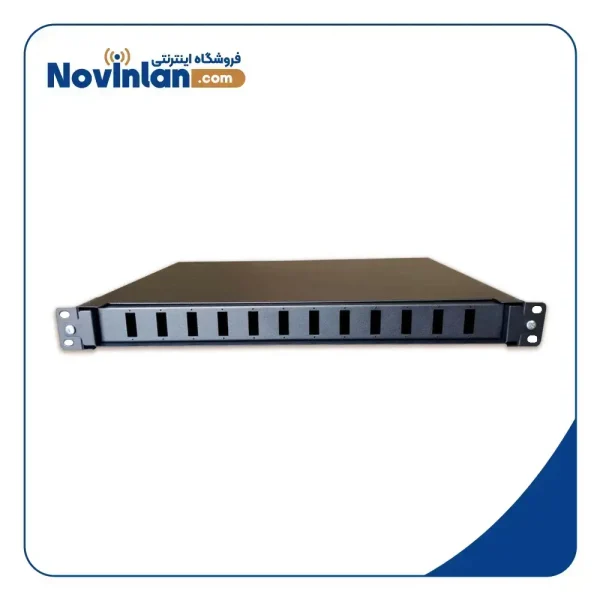 پچ پنل فیبر نوری 12 پورت SC داپلکس - 24 کور - رکمونت