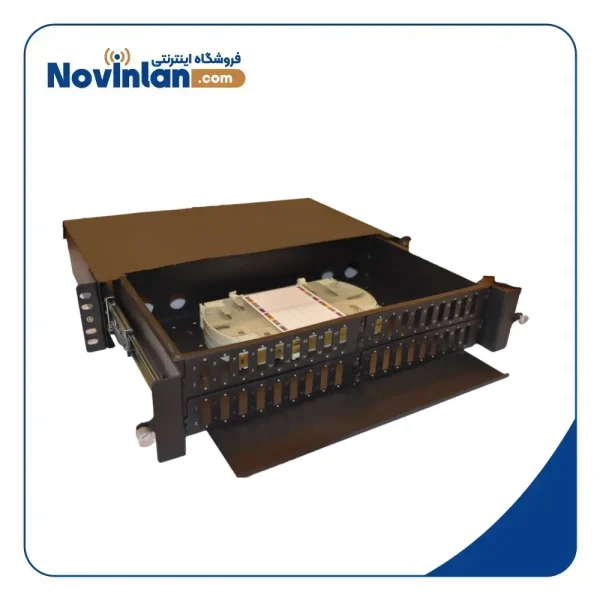 پچ پنل فیبر نوری 48 پورت SC داپلکس - 96 کور - رکمونت