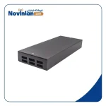 پچ پنل فیبر نوری 6 پورت SC داپلکس - دیواری