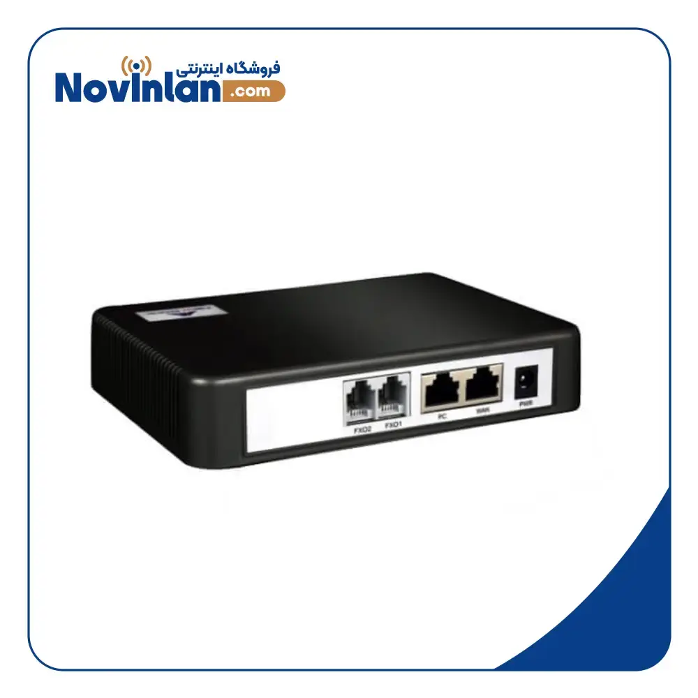 گیتوی 2 پورت FXO نیوراک HX420G