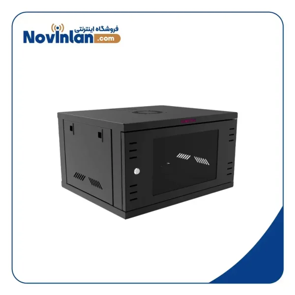 رک شبکه دیواری 6 یونیت عمق 45 سانت LANSTAR