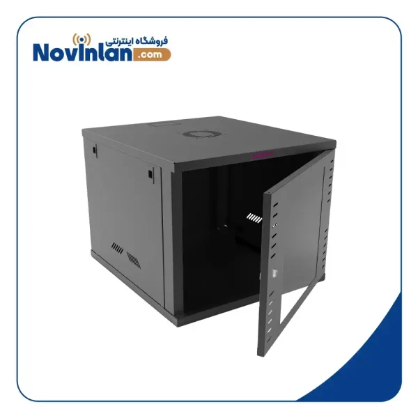 رک شبکه دیواری 9 یونیت عمق 60 سانت LANSTAR