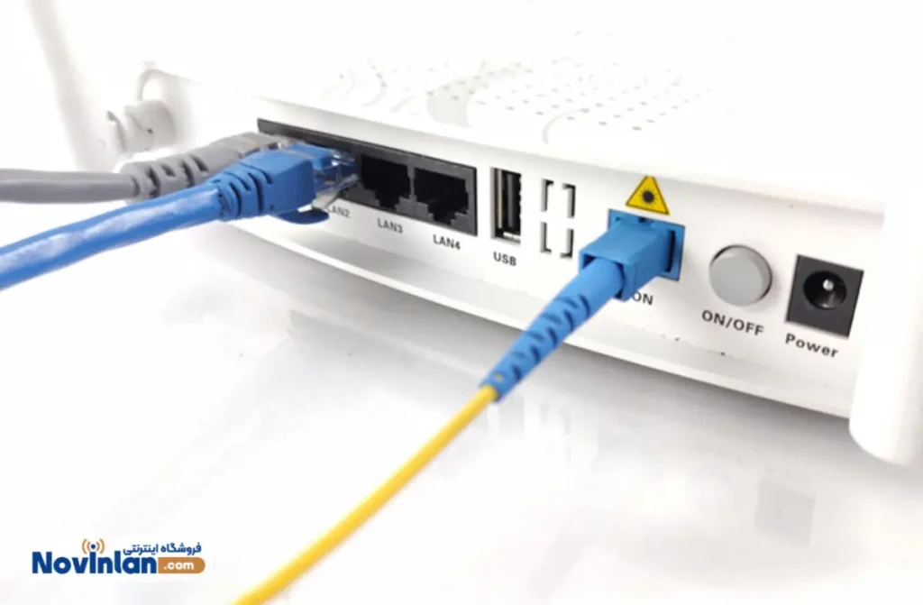 مودم فیبر نوری | نوین لن