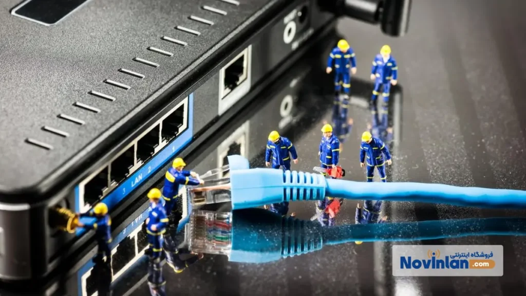 کابل کشی شبکه و نصب تجهیزات شبکه  در مشهد