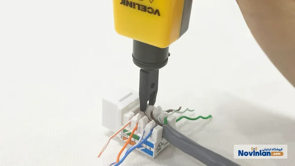 نصب کیستون شبکه | تجهیزات شبکه نوین لن در مشهد