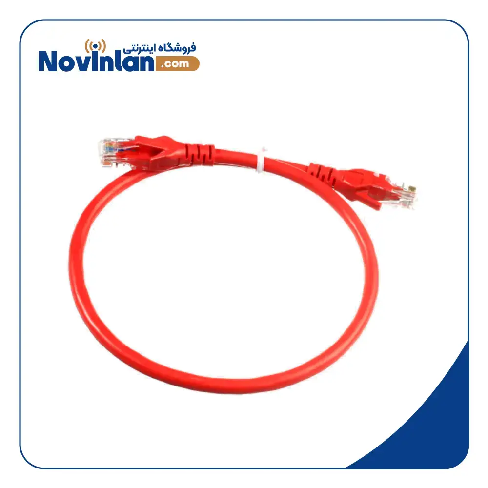 پچ کورد شبکه نیم متری CAT6 UTP گیگافلکس