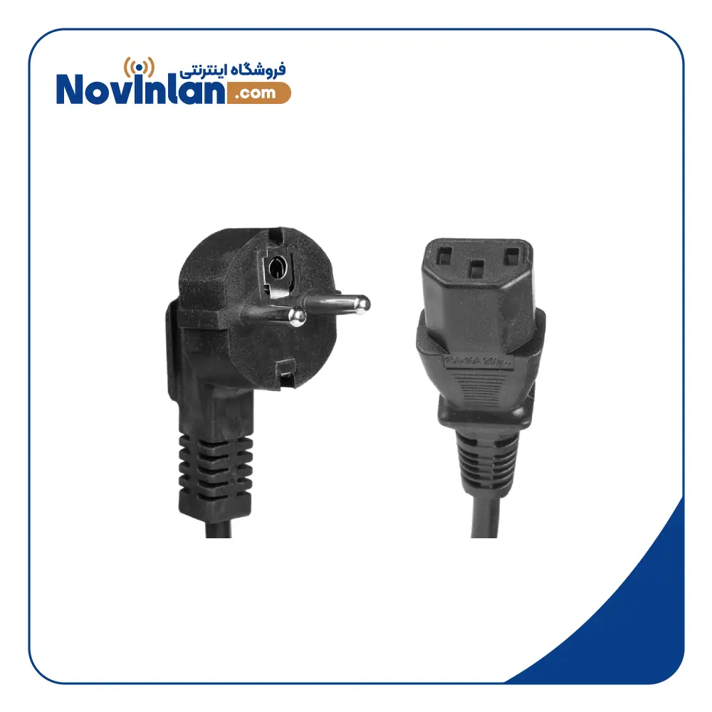 کابل پاور 1.5 متری گیگافلکس C13 ماینری 16 آمپر